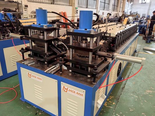Feuerdämpfer Blade Roll Formmaschine Triple V & Airfoil Blade Produktionslinie