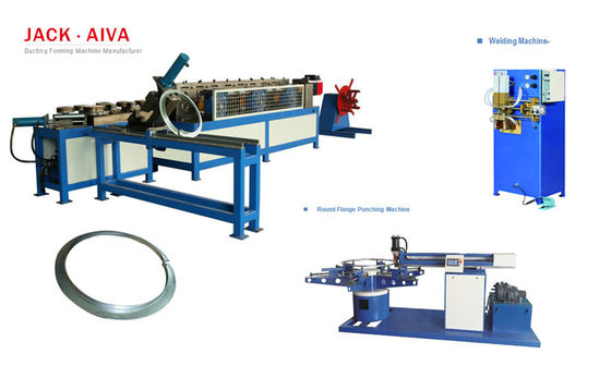 Winkel-Eisen-Runden-Flansch, der Maschinen-Rohr-Flansch-Maschine herstellt