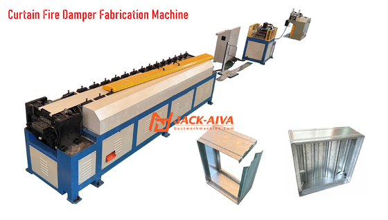 Feuerdämpferrahmenmachine # Vorhang-Feuerdämpfer-Fabrikationsmaschine # Vorhang-Feuerdämpfer-Rahmen-Auto-Produktionslinie
