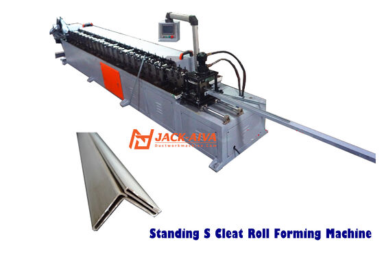 Standing S Cleat Roll Forming Machine. HVAC Kanal S Schloss Roll Former